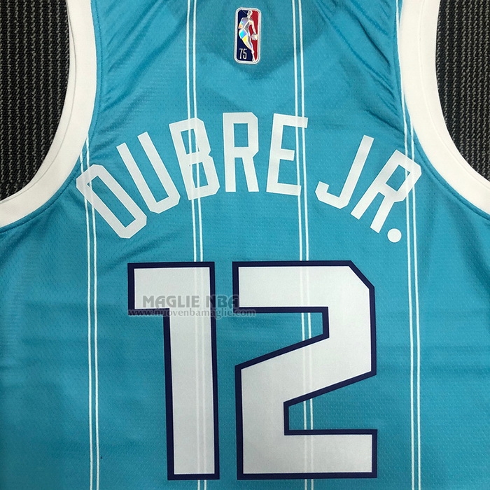 Maglia
 Kelly Oubre JR. NO 12 Charlotte Hornets Icon 2020-21 Verde
